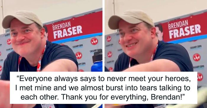 Wholesome Moment Of Fans Thanking Brendan Fraser For Making Their Childhood Awesome Goes Viral With 4.7M Views