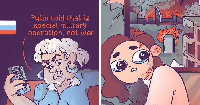 I Made Comics Illustrating What's Happening In Ukraine Right Now, And Here Are 22 Of The Best Ones