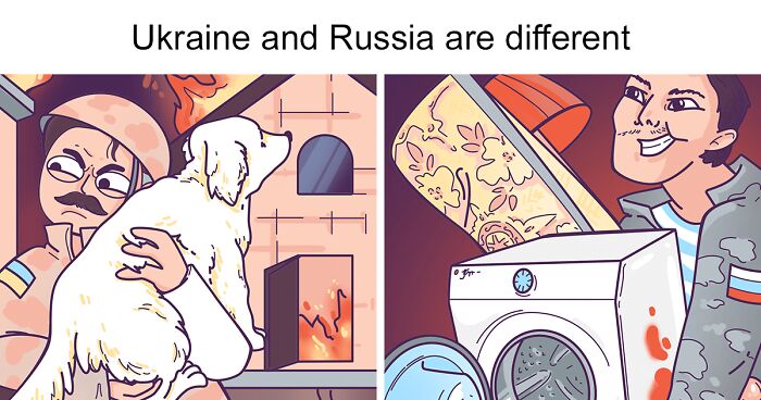 To Show What's Happening In Ukraine Right Now, I Made Some Comics Based On That (22 Pics)