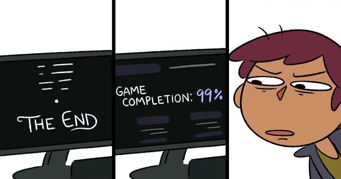 64 Comics By Clueless Hero, A Comic About Video Games And A Gamer's Life