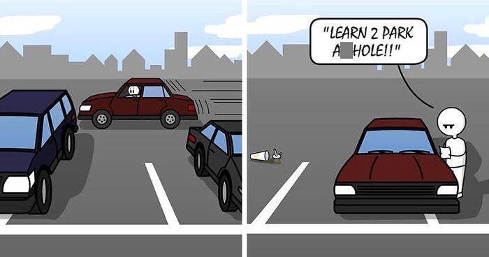 42 Comics About Life And Its Absurd Situations By This Artist