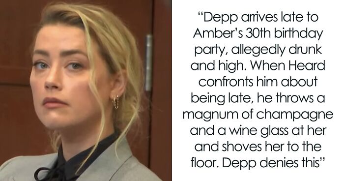 All The Things That Happened Between Johnny Depp And Amber Heard That Are Known To The Public, As Pointed Out By This Twitter User