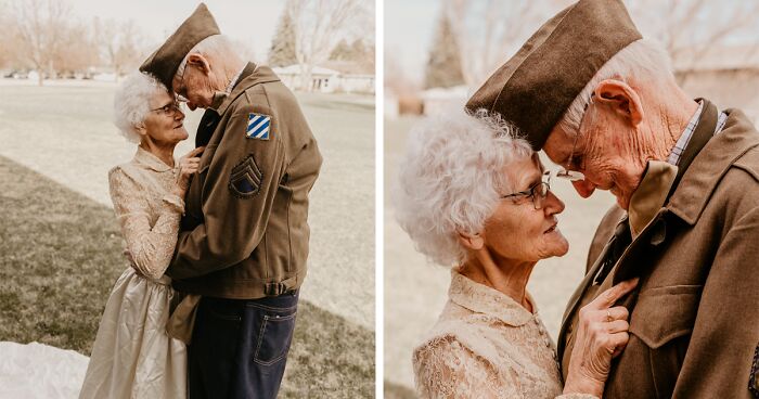 20 Heartwarming Photographs Of Couple Celebrating 70 Years Of Marriage Make Us Believe In Love Again