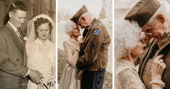 20 Heartwarming Photographs Of Couple Celebrating 70 Years Of Marriage Make Us Believe In Love Again