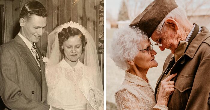 20 Heartwarming Photographs Of Couple Celebrating 70 Years Of Marriage Make Us Believe In Love Again