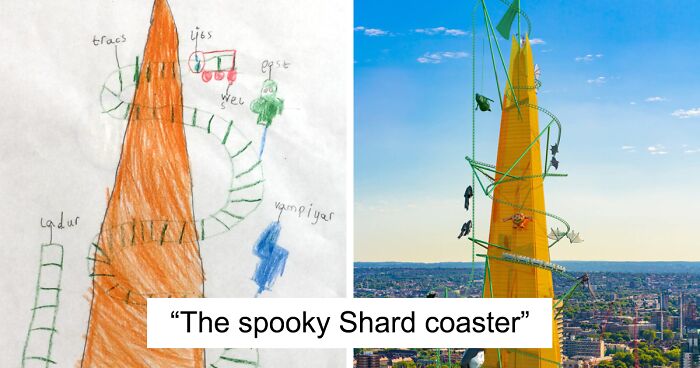 Designers Portrayed What These 4 Famous London Landmarks Would Look Like If They Were Built According To Children’s Drawings