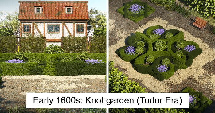 4,000-Year Garden Design History And Evolution As Illustrated By Household Quotes