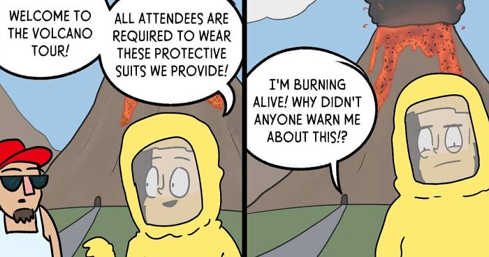 31 Comics This Artist Made About Funny Situations From His Life (New Pics)