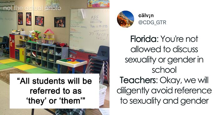 People Discuss The New Florida Bill Prohibiting Sexual Orientation Teaching In K-3 Which Led To This Satirical Letter Of Protest