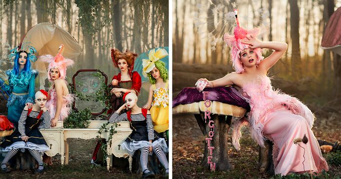 “Alice’s Forgotten”: I Created A Photoshoot Featuring Alice In Wonderland Characters Who Aren’t The Main Cast (22 Pics)