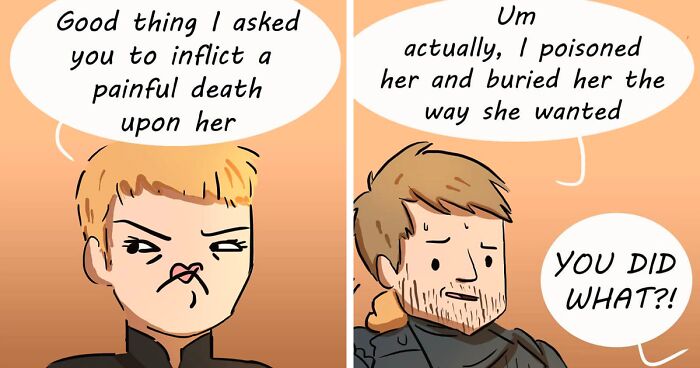 I Created 5 Comics To Show What Happens Behind The Scenes Of Game Of Thrones (New Pics)