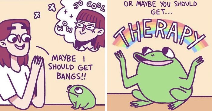 43 New Relatable And Funny Comics About Silly Situations And Mental Issues By Evie Hilliar