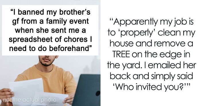 “'Who Invited You?'”: Man Wonders If He's A Jerk For Banning Brother's Girlfriend From Easter Celebration After She Sends Him A 'To-Do' List