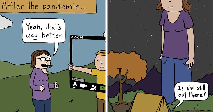 66 Funny Comics With Unexpected Twists Made By This Artist