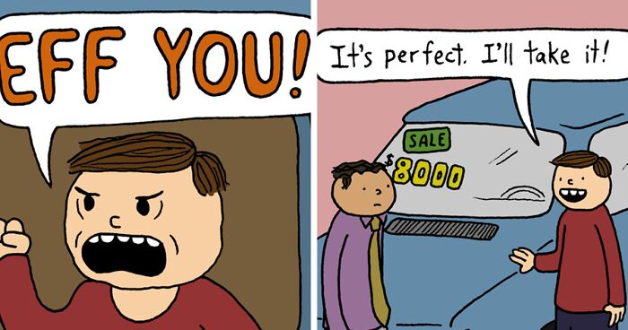 This Artist Makes Funny Comics With Unforeseen Endings (66 Pics)