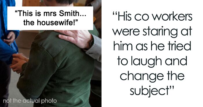 Woman Asks If She Was Wrong To Laugh 'Like A Lunatic' After Husband Introduced Her As A Housewife To His Co-Workers