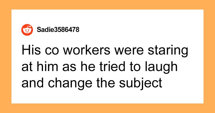 Husband Introduces Wife As Housewife To His Coworkers Even Though She Works Full Time, Acts Hurt When She Laughs At His Words