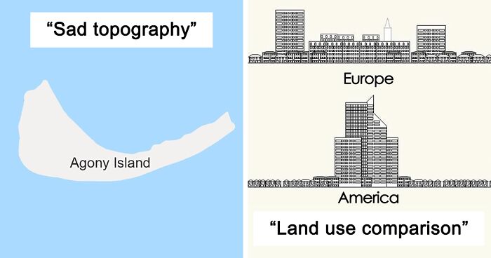 96 Unusual Maps This Cultural Geography And Tourism Student Shared On Their Instagram Account