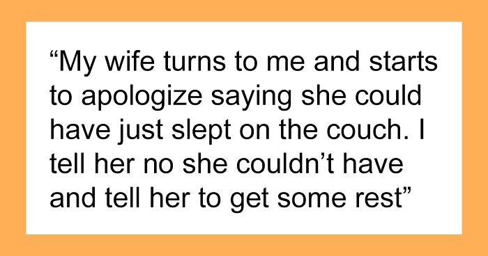 Drama Ensued After Man Asked His Friend To Leave So His Overworked Wife Could Take A Nap After An Exhausting Shift