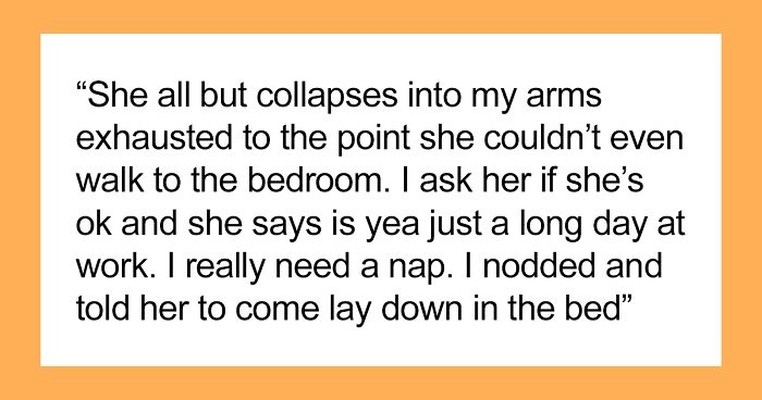 Husband Asks His Friend To Leave So His Worn-Out Wife That Works In Healthcare Can Rest, Friend Lashes Out