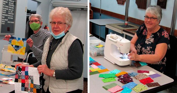 “Welcome To Canada. We Care”: Volunteers Craft Over 300 Quilts For Ukrainian Refugees