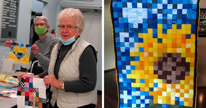 Dozens Of Volunteers Offer Warm Welcome To Ukrainian Refugees By Gifting Over 300 Quilts As A Sign Of Solidarity And Care