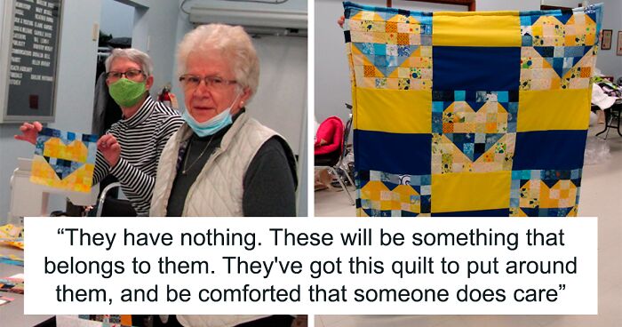 “Welcome To Canada. We Care”: Volunteers Craft Over 300 Quilts For Ukrainian Refugees