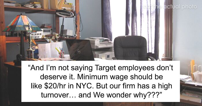 Admin Assistant Finds Out Target Employees Earn More Than Her $23/Hour Salary And Makes The Decision To Leave Her Law Firm