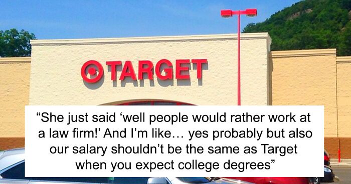 Admin Assistant Finds Out Target Employees Earn More Than Her $23/Hour Salary And Makes The Decision To Leave Her Law Firm