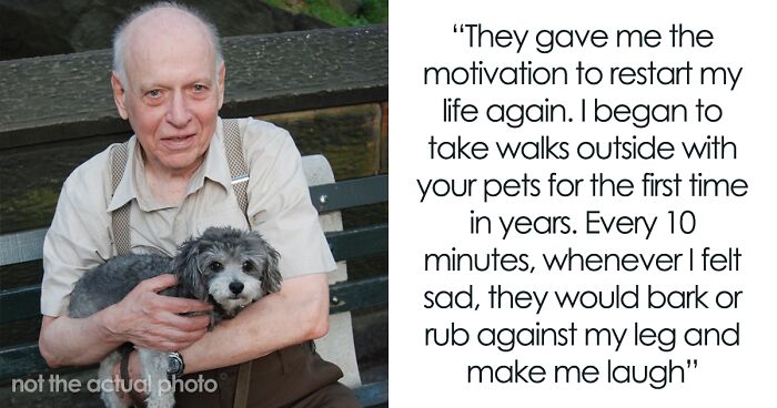 Person Receives Letter From Elderly Neighbor Detailing His Newly Found Happiness In Life Thanks To Him Being Asked To Babysit Their Pets