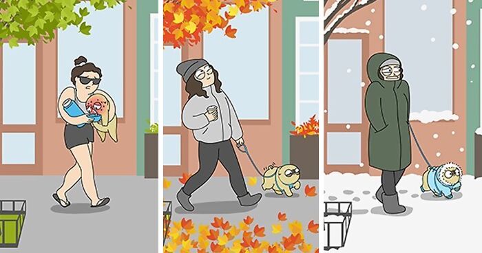 30 New Adorably Funny Comics About A Dog And Its Owner By This Artist