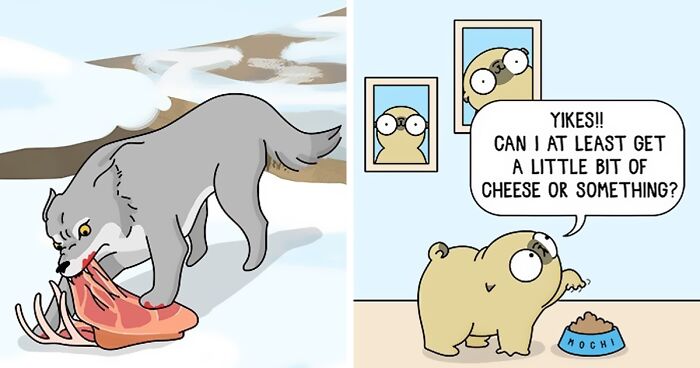 What It’s Like To Live With A Pug In 80 Comics By This Artist