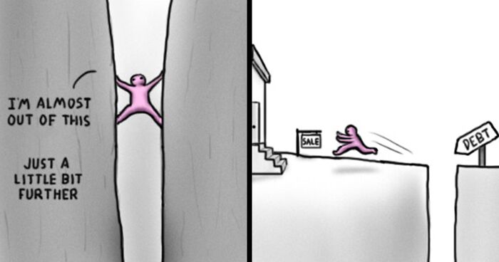 Artist Creates Relatable Comics About Funny Life Moments (47 Pics)