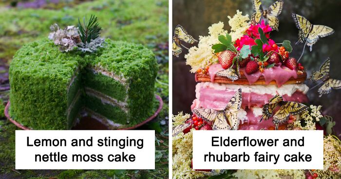 I Bake Nature-Inspired Cakes Out Of Foraged Ingredients (15 Pics)