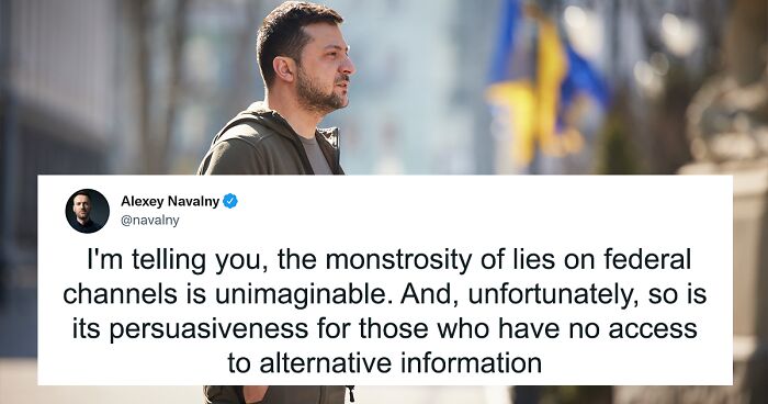 Alexey Navalny Shares The Shocking Truth About Russian TV Propaganda Regarding Recent Bucha Events