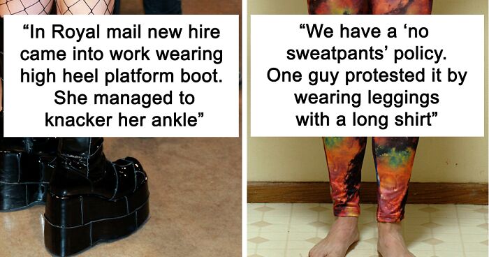 30 Wild NSFW Outfits People Dared To Wear To Work, As Shared By Folks Online