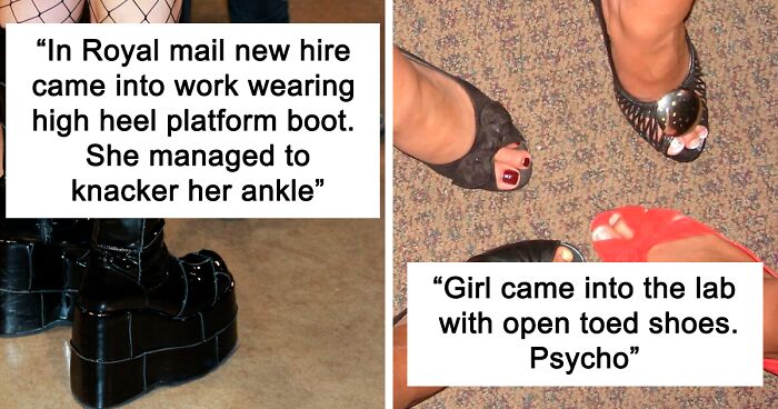 32 Folks Online Share The Most Inappropriate Outfits They’ve Ever Seen Coworkers Wear