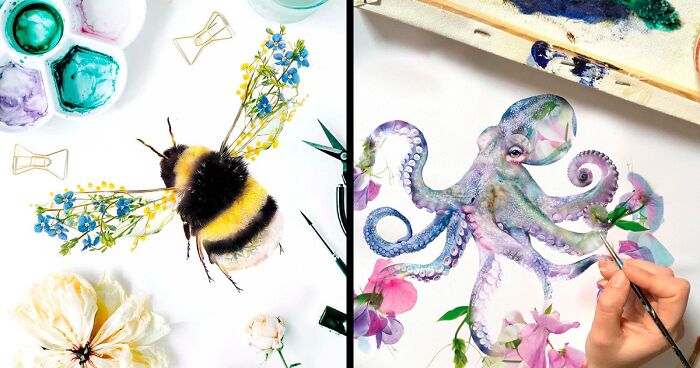 My 50 Botanical Animals That I Painted