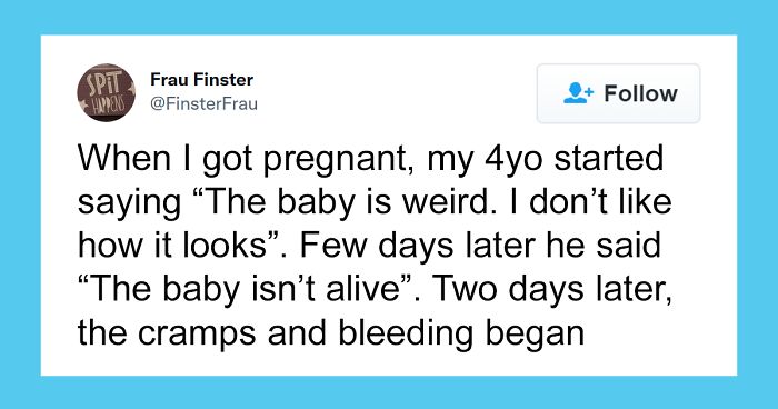 52 Of The Creepiest Things Kids Have Ever Told Their Parents, As Shared In This Viral Twitter Thread