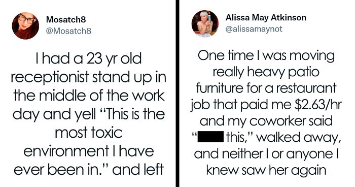 66 People Are Sharing The Moment They Walked Out On A Job