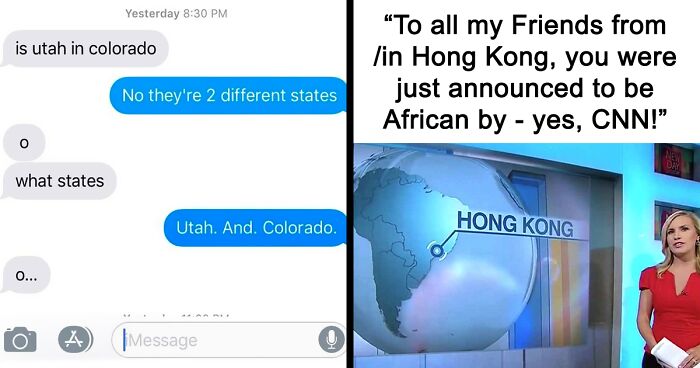 86 Examples Of People Failing Hard In Geography