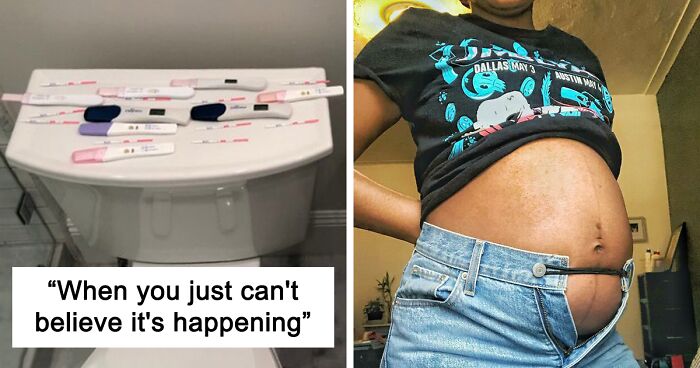 112 Times Pregnant Women Made Fun Of Their Situation And Shared These Pics (New Pics)