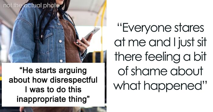 Pregnant Woman Desperately Needed To Sit Down, Entitled Man Says Bus Seat Is 