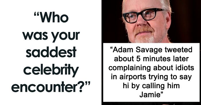 77 Times People Met Celebrities But It Didn't Go As Expected