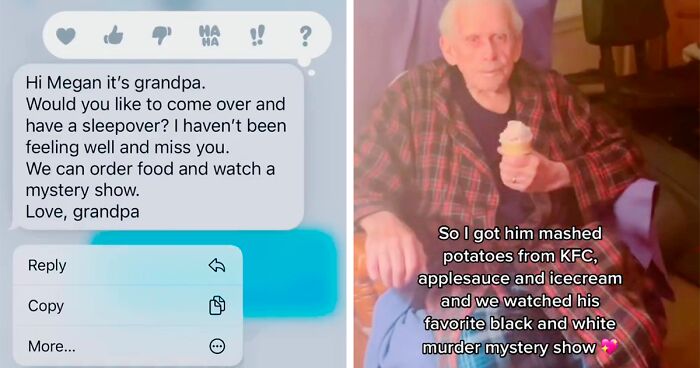 Grandpa Calls Up His Granddaughter In Tears, Asks Her If She’d Like To Have A Sleepover