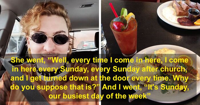 Food-Service Worker Says That People Who Come On Sundays After Church Are “The Worst Human Beings On Earth”