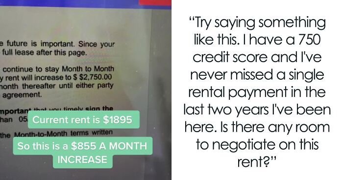 Landlord Suddenly Tries To Raise This Woman's Rent By $855, And She Isn't Having Any Of It In Now-Viral TikTok