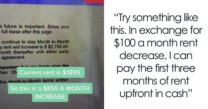 Landlord Suddenly Tries To Raise This Woman's Rent By $855, And She Isn't Having Any Of It In Now-Viral TikTok