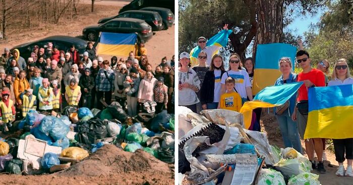 Spring Cleaning Ensues In Multiple European Cities, Initiated By Ukrainian Refugees In A Gesture Of Gratefulness