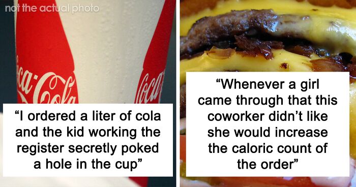 30 Funny, Petty, And Rude Things People Have Seen Done To Customers' Orders At Restaurants